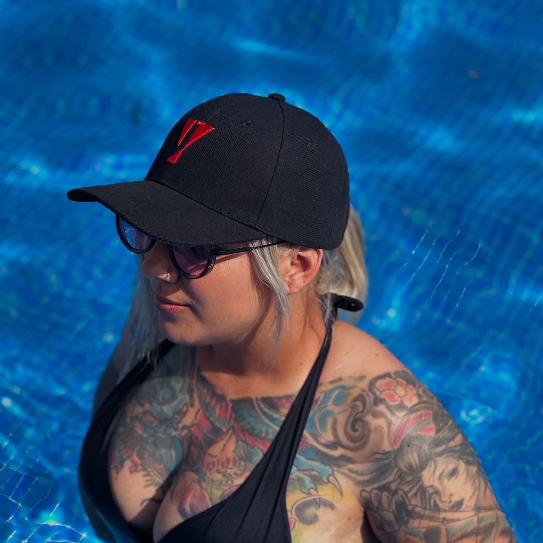 YoungManRide CHAMP series Caps🧢 Adjustable(OSFM)&Classic Black