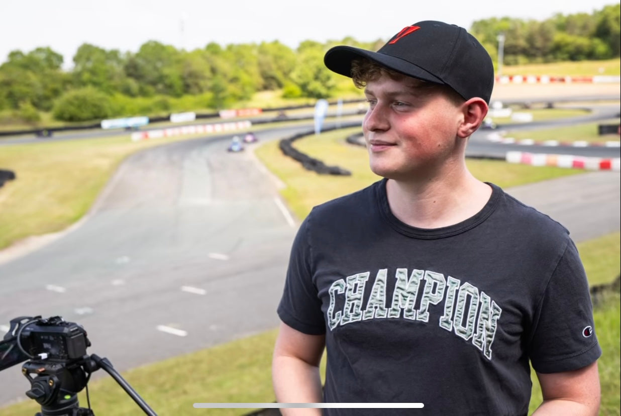 YoungManRide CHAMP series Caps🧢 Adjustable(OSFM)&Classic Black